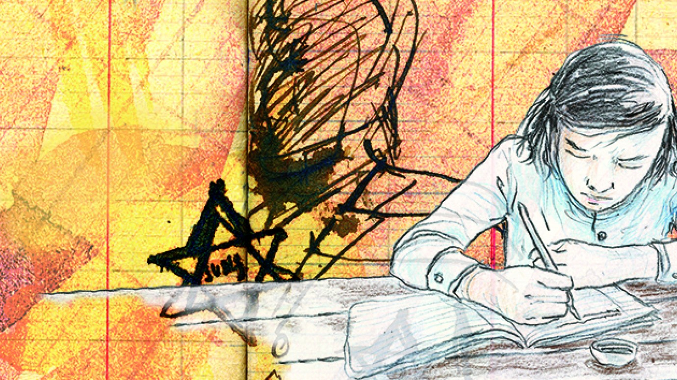 Le cahier de Danièle Kahn,  la guerre à hauteur d’enfant cachée