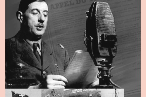 Les Français Libres et leur chef, le général de Gaulle